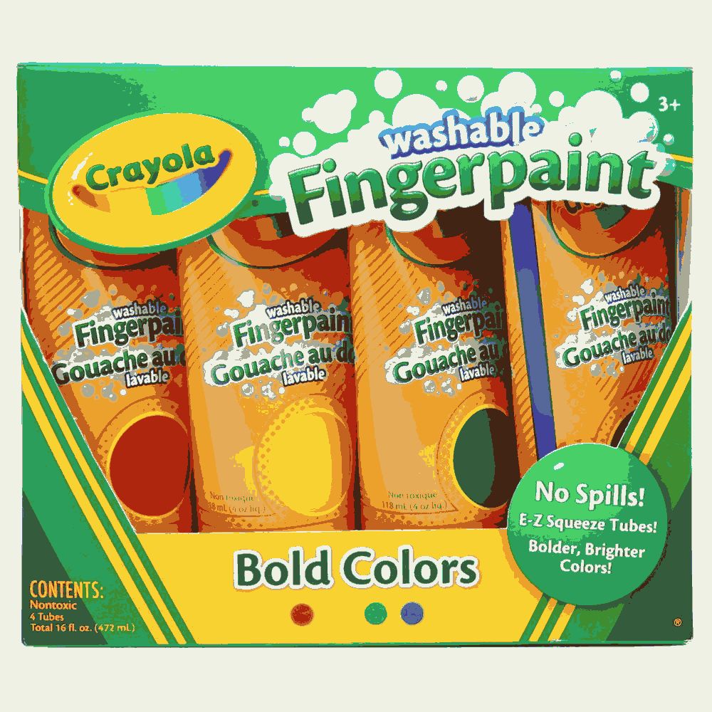 Washable Fingerpaints Primary 1